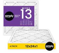Simply by MervFilters 12x24x1-4pkM13
