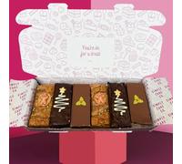 Simply Cake Co. - Christmas Brownie Treat Box - Homemade Chocolate Brownie - Super Gooey & Indulgent - Flavourful - Luxury Treats
