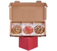 Simply Cake Co. - Cookie Selection - 3 All-Butter Cookies - Gluten Free - Chunky & Gooey - Classic Fillings - Delicious Variety - Luxury Treats - Made with Premium Ingredients