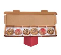 Simply Cake Co. - Cookie Selection - 6 All-Butter Cookies - Gluten Free - Chunky & Gooey - Classic Fillings - Delicious Variety - Luxury Treats - Made with Premium Ingredients