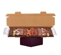 Simply Cake Co. - Favourites Mix (No Nuts) - 12 Piece - Delicious Selection - Homemade Brownies, Millionaire's Shortbread & Rocky Road - Gooey & Indulgent - Luxury Treats - Flavourful