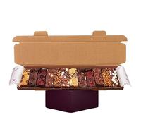 Simply Cake Co. - Vegan Brownie & Bakes Selection - 12 Piece - Luxury Treats - Brownies & Rocky Road - Gluten-free & Soy Free - Gooey & Delicious - Made with Premium Ingredients