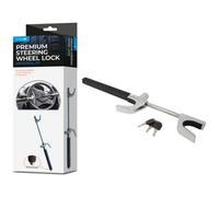 Simply Car Security Heavy Duty Steering Wheel Lock Immobiliser Anti Clamp 3 Keys