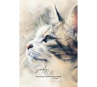 Simply Cats: Charming Cats & Mandala Magic (Pocket-Sized Coloring Books (6x9 Edition))