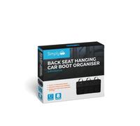 Simply CBO01 Foldable Back Seat Hanging Car Boot Organiser - Easy to Fit & Multipurpose Design