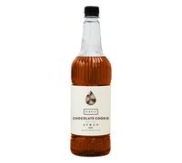 Simply Chocolate Cookie Syrup, Vegan & Nut Free Flavoured Syrup for Coffee, Cocktails & Baking (1 Litre)
