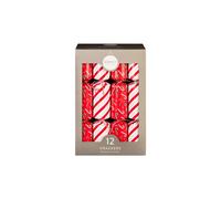 Simply Christmas Crackers Crack open some fun and joy 12 x 12" - Red