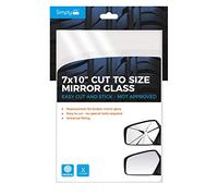 Simply CMG02 7x10" Cut to Size Mirror Glass, Silver