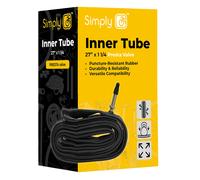 Simply Cycling 27 Inch x 1.25 Inner Tube with Presta Valve