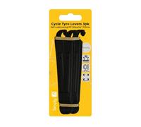Simply Cycling Cycle Tyre Levers 3 Pack 11.5cm, Self-Lubricating PP Plastic Bicycle Tyre Removal Tool with Rim Protection for Road MTB BMX Cycling