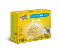SIMPLY DELISH Banana Pudding, 6 x 48g