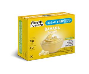 SIMPLY DELISH Banana Pudding, 6 x 48g