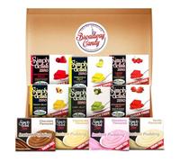 Simply Delish Sugar Free Jelly & Pudding Variety - | 10 Pack by Broadway Candy | Fat-Free, No Preservatives | Suitable for Diabetics