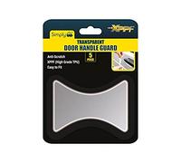 Simply DHG02 Transparent Car Door Handle Guard, Pack of 4, Extra Layer of Protection, Anti-scratch; UV and Weather Resistant, Easy to Clean and Remove, Universal Fit