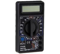 Simply DM01 Digital Multimeter DC and AC Voltage Display Standard Electrical Value Test Tool - Intuitive & Industry Standard Design - Covers 7 Functions & 19 Ranges