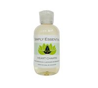 Simply Essential Heart Chakra Massage Oil with Rose Geranium, Lavender and Bergamot 100ml