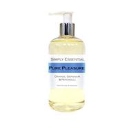 Simply Essential Pure Pleasure Shaving oil 250ml with Orange, Geranium & Patchouli essential oils reduce redness and irritations