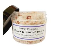 Simply Essential Relax & Undwind Bath Salts Soak with Cedarwood, Lavender & Ylang ylang 500g
