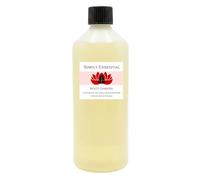 Simply Essential Root Chakra Massage Oil Muladhara Aromatherapy Body Oil with Cedarwood, Patchouli & Frankincense for Grounding and Balancing - Large 1L Professional Spa Size