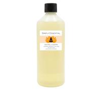 Simply Essential Sacral Chakra Massage Oil Svadhisthana Body Oil with Lavender, Geranium, Clary Sage & Ylang Ylang for Creativity, Passion & Emotional Wellbeing - Large 1L Professional Spa Size