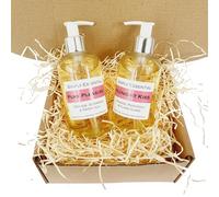 Simply Essential Sensual Massage Oil Gift Set 2 x 250ml Essential Oil Blends: Midnight Kiss & Pure Pleasure Boxed for Couples