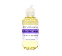 Simply Essential Sleepy Lavender Massage Oil with Marjoram 100ml Natural Relaxing Blend for Natural Sleep and Relaxation