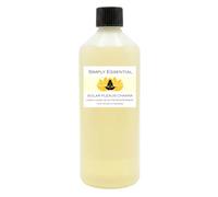 Simply Essential Solar Plexus Chakra Massage Oil Manipura Aromatherapy Body Oil with Lemon, Ginger & Black Pepper for Confidence & Motivation - Large 1L Professional Spa Size
