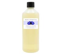 Simply Essential Third Eye Chakra Body Oil with Lavender, Rosemary and Clary Sage Ajna for Inner Vision, Focusing and Clarity - Large 1L Professional Spa Size