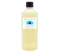 Simply Essential Throat Chakra Body Oil with Lavender, Peppermint and Eucalyptus Vishuddha for Expression and Communication - Large 1L Professional Spa Size