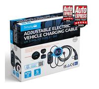SIMPLY CAR Premium Type 2 to UK 3PIN 5m EV Cable 3.1kW - EV009