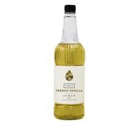 Simply French Vanilla Syrup, Vegan & Nut Free Flavoured Syrup for Coffee, Cocktails & Baking (1 Litre)