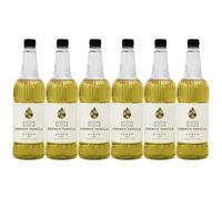 Simply French Vanilla Syrup, Vegan & Nut Free Flavoured Syrup for Coffee, Cocktails & Baking (1 Litre x 6)