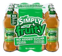 Simply Fruity Apple Juice Drink, 330ml, (Pack of 12)