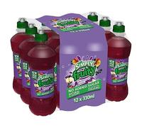 Simply Fruity Blackcurrant & Apple 12 x 330ml | Case of 12