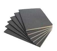 Simply Genius (6 Pack Travel Journal, Travelers Notebook Set: Softcover Journals to Write in for Women, Journal for Men, Writing Journal Notebook Lined, 92pg Ruled, 5.5” x 8.3”, Gray