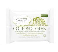 Simply Gentle Cotton Cloths x 50 Wipes