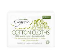 Simply Gentle Organic Cotton Cloths - 50 Cloths