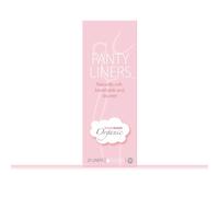 Simply Gentle Organic Panty Liners for Women, Ultra Absorbent Pads, 100% Cotton, Thin and Breathable, Plastic Free, Leak Protection, Sanitary, Comfortable, for Sensitive Skin, 20 Pads