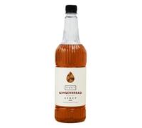 Simply Gingerbread Syrup, Vegan & Nut Free Flavoured Syrup for Coffee, Cocktails & Baking (1 Litre)