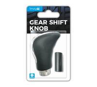 SIMPLY CAR Gear Shift Knob Chrome and Leather - GK004- you get 13