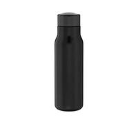 Simply Green Solutions 25oz. Single Wall 18/8 Stainless Steel Cold Beverage Travel Water Bottle Canteen -Matte Black
