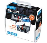 Simply H11 High Performance Car Bulb Duo Box of Two 12V 55W, Suitable for all Headlights 50% Brighter than standard