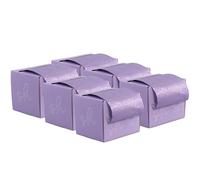 Simply Hair Hair Foil Roll - Pack of 6-100m Embossed Medium Weight Roll with Built-In Cutter - Custom Length Foil for Hair Dye, Highlights & Balayage- No-Slip Grip - 12.7cm - Lilac Leaf