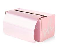 Simply Hair Luxury Extra Wide Embossed Hair Foil Roll with Built-In Cutter | 12.7cm x 100m Professional Hairdressing Foil for Highlighting & Balayage - Rose Gold