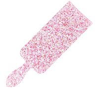 Simply Hair Pink Glitter Balayage Long Highlighting Board with Curved Edge - Essential Tool - Salon must have