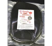 Simply Heaven 800g Regal rollable Fondant Sugar Paste Icing (Gluten free) (Black)