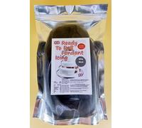 Simply Heaven Regalice ready to roll Fondant Sugarpaste Icing 240g (Gluten free) (Black)