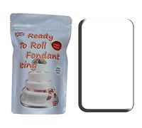 Simply Heaven Regalice ready to roll Fondant Sugarpaste Icing 240g (Gluten free) (Brilliant white)