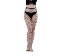 Simply Joshimo Womens Coloured Fishnet Tights | Wide Whale Net Colourful Bright Pantyhose (Navy Blue)