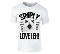 Simply Loveleh MENS T-Shirt Funny Owl Lovely BLOODY GOOD SHOT Plenty Tank Sir